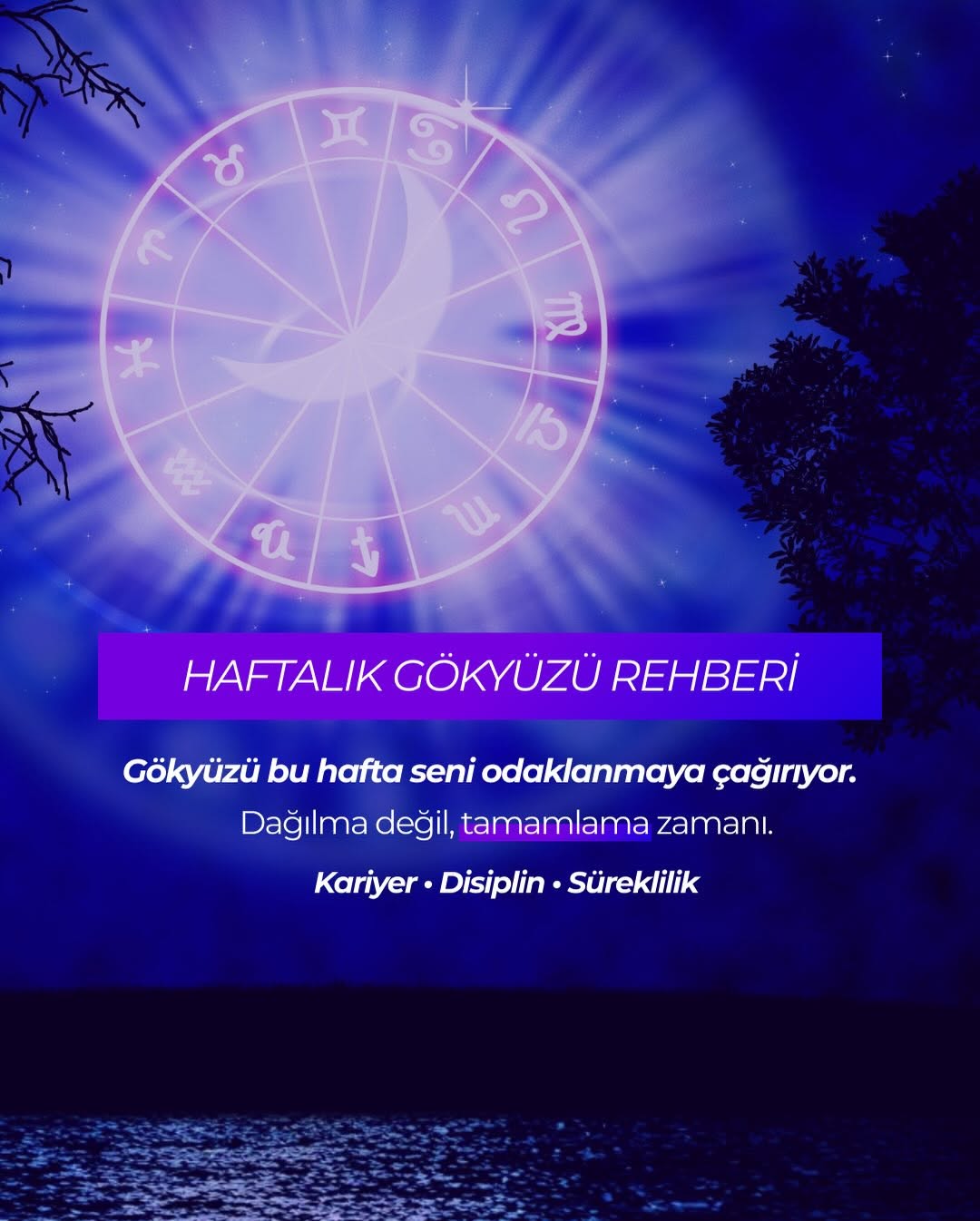 Bu hafta gökyüzü hepimize küçük ama önemli bir şey fısıldıyor: