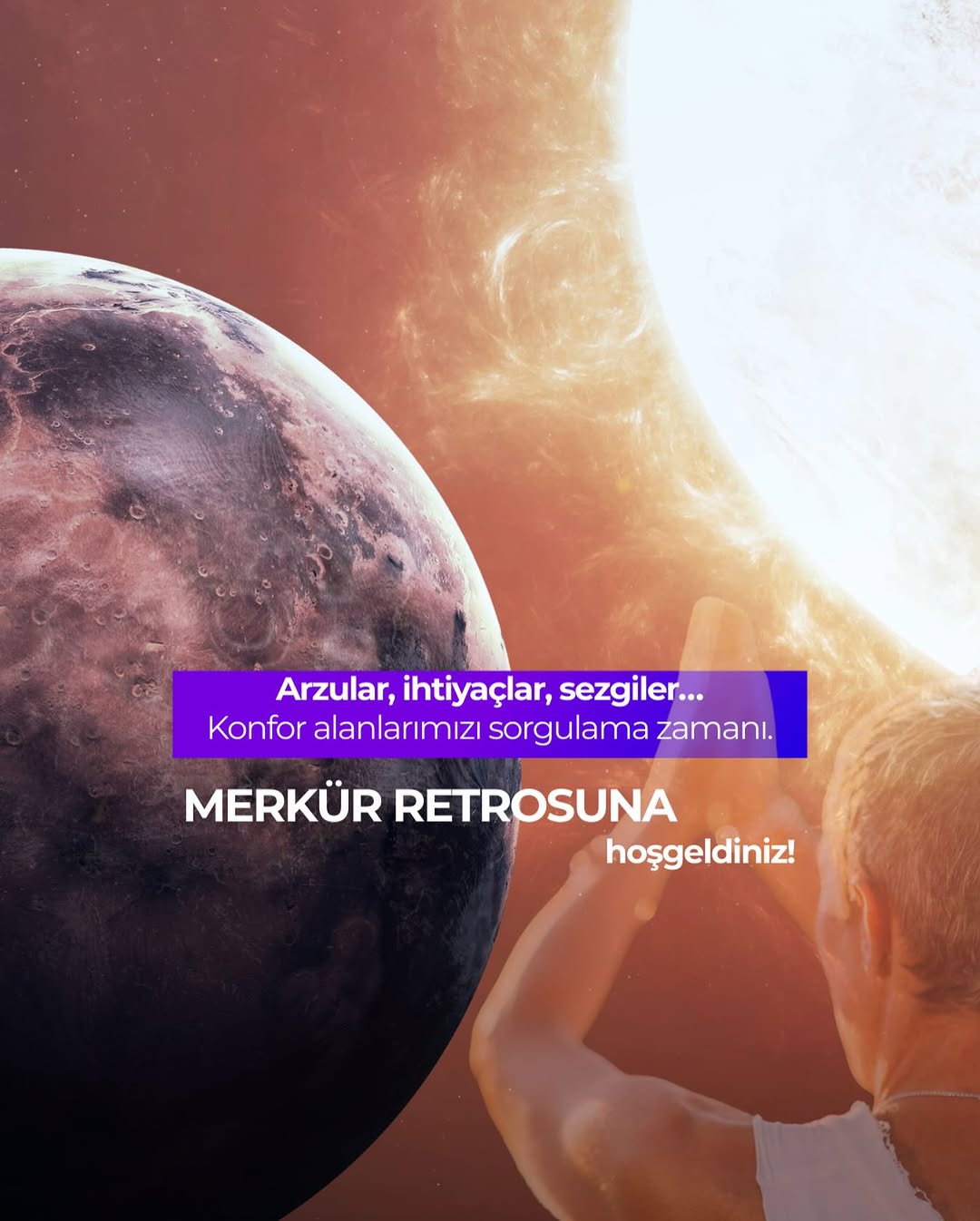Merkür retrosu yaklaşırken, nihayet doğru hareket etme, adım atma ve