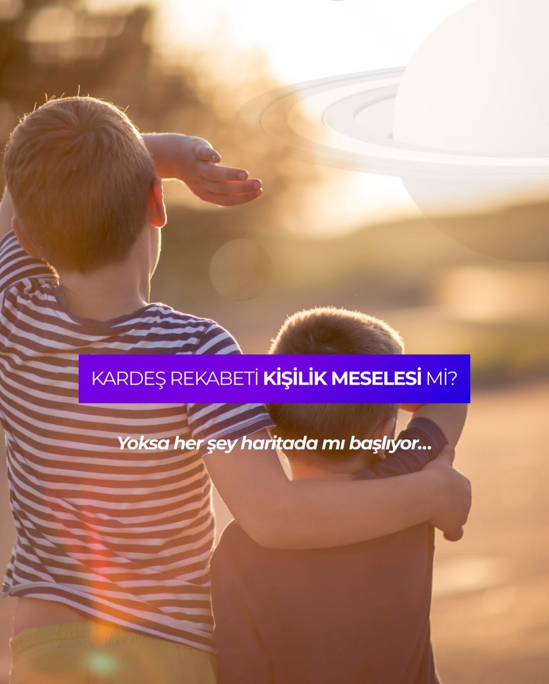 Kardeş rekabeti dışarıdan bakıldığında kıskançlık gibi görünür.