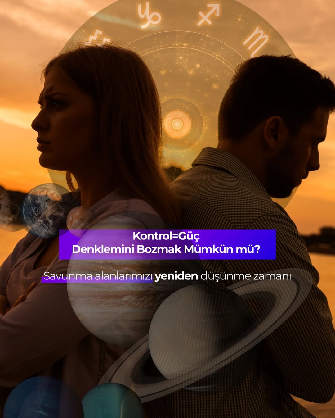 Kontrol gücümüz değil savunmamız olabilir.