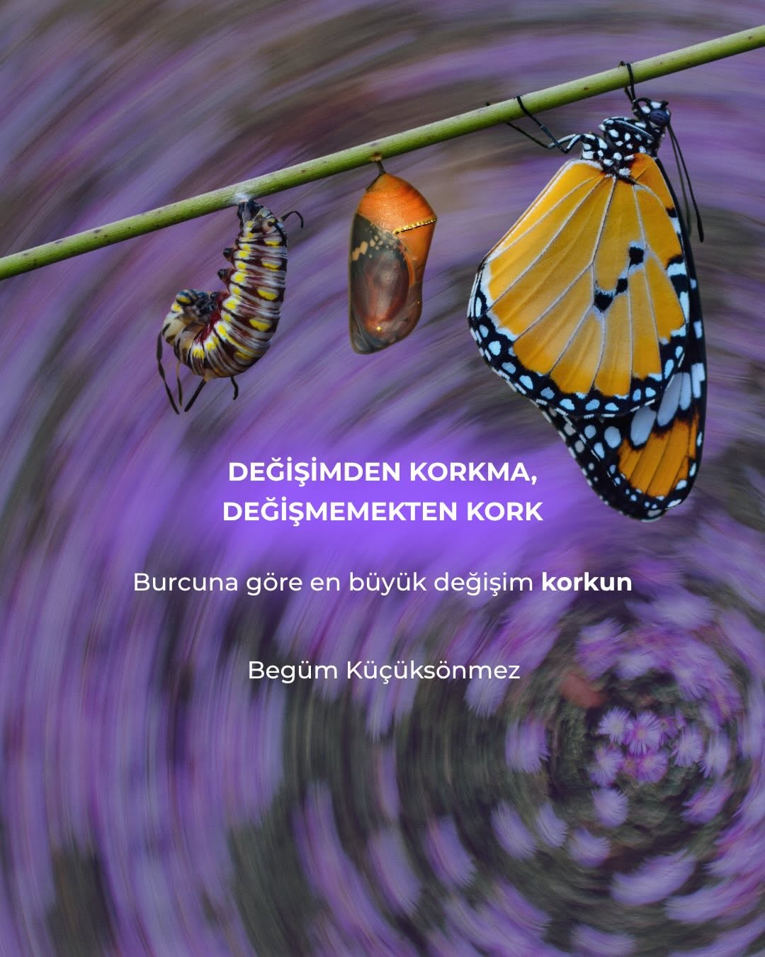 Değişim korkusu aslında ‘ya başaramazsam’ korkusu.
