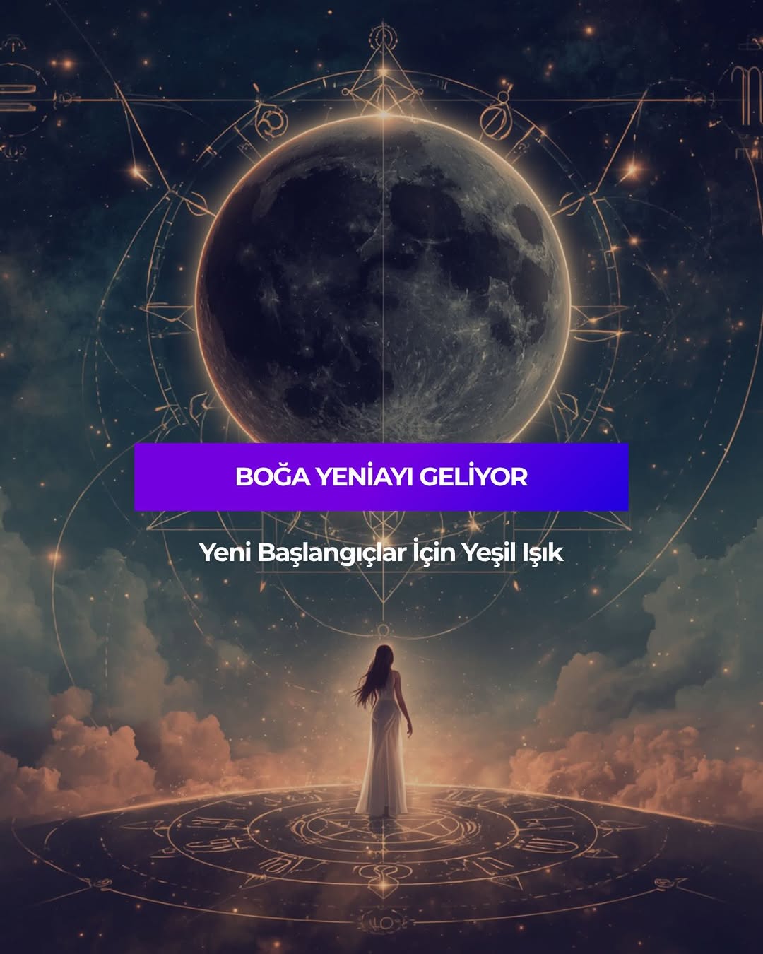 16 Mayıs'ta Boğa burcunda yeniay var 🌑