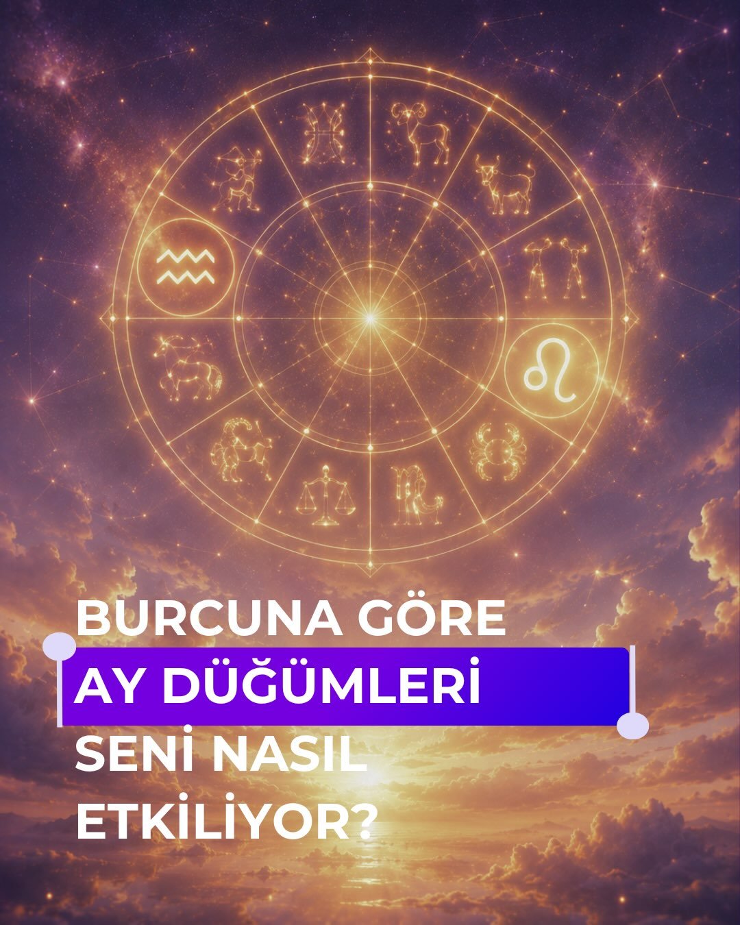 27 Temmuz'da Ay Düğümleri Kova-Aslan eksenine geçti, Reel'de